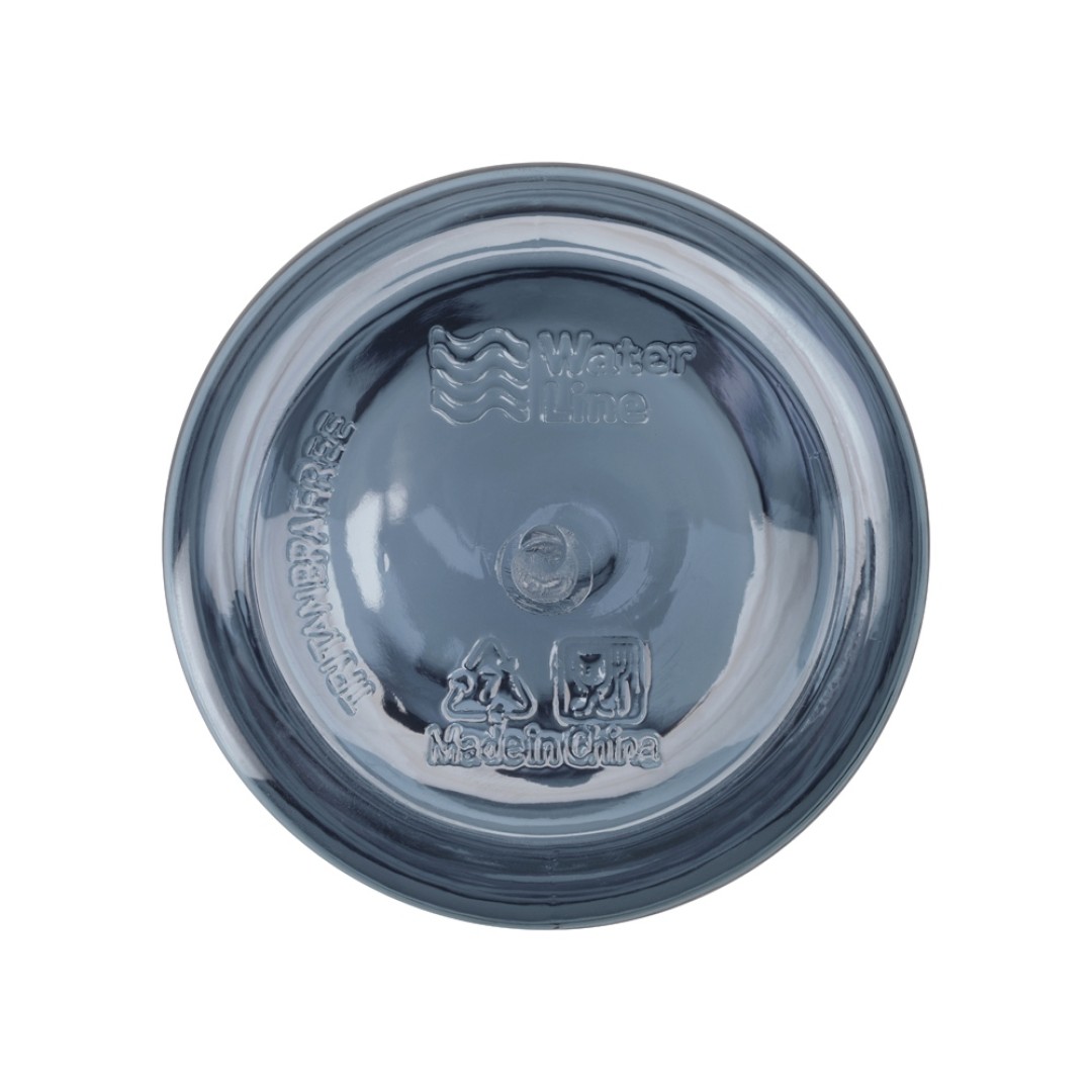 Бутылка c кнопкой "Tank", тритан, 680мл Waterline, серый