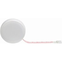 Рулетка "Button", 1,5 м, белый