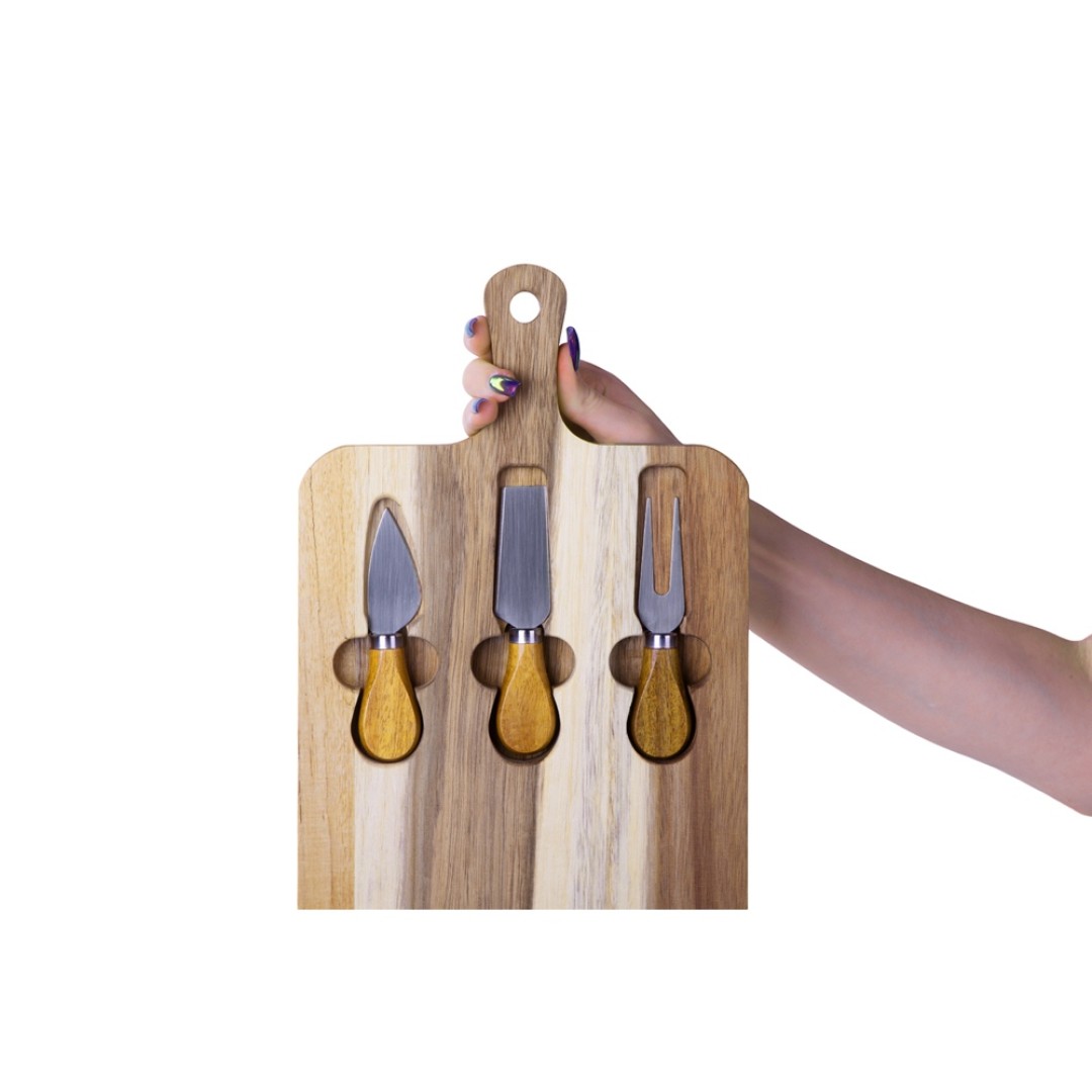 Набор для сыра из акации "Parmesan" (Р)