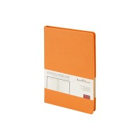 Ежедневник недатированный А5 "Megapolis Nappa", оранжевый