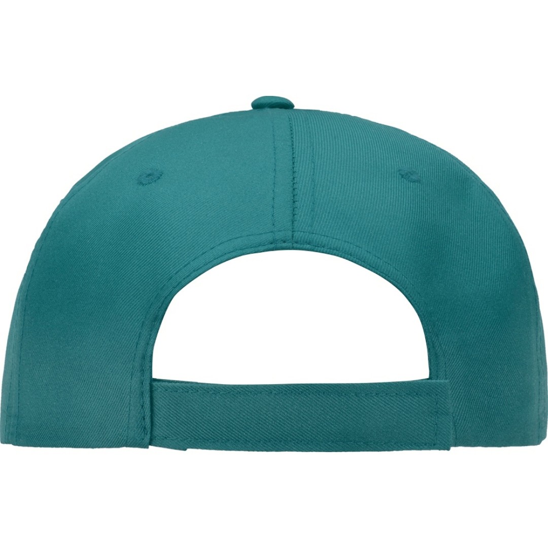 Бейсболка "Poly" 5-ти панельная 120гр, пыльно-бирюзовый