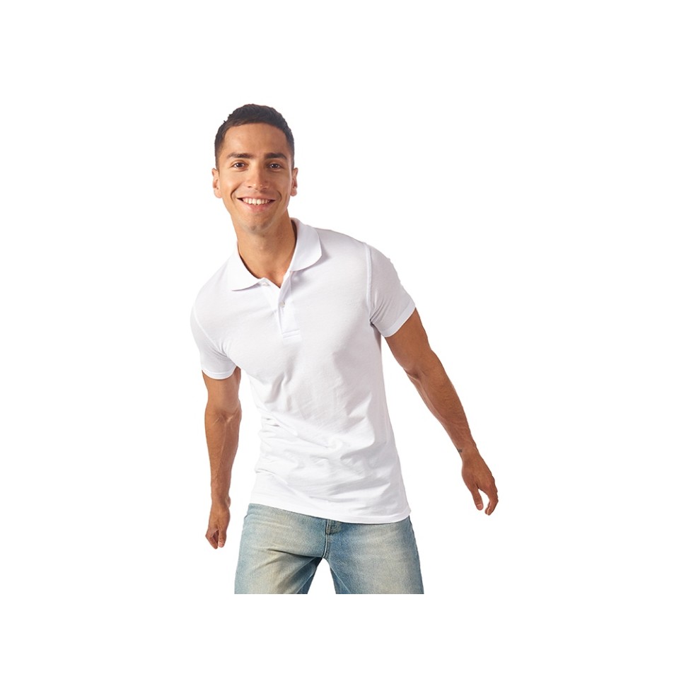 Рубашка поло "First N" мужская, белый
