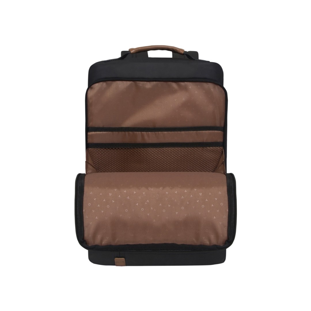 Рюкзак TORBER VECTOR с отделением для ноутбука 15,6", черный, нейлон, 42 х 30 x 13 см