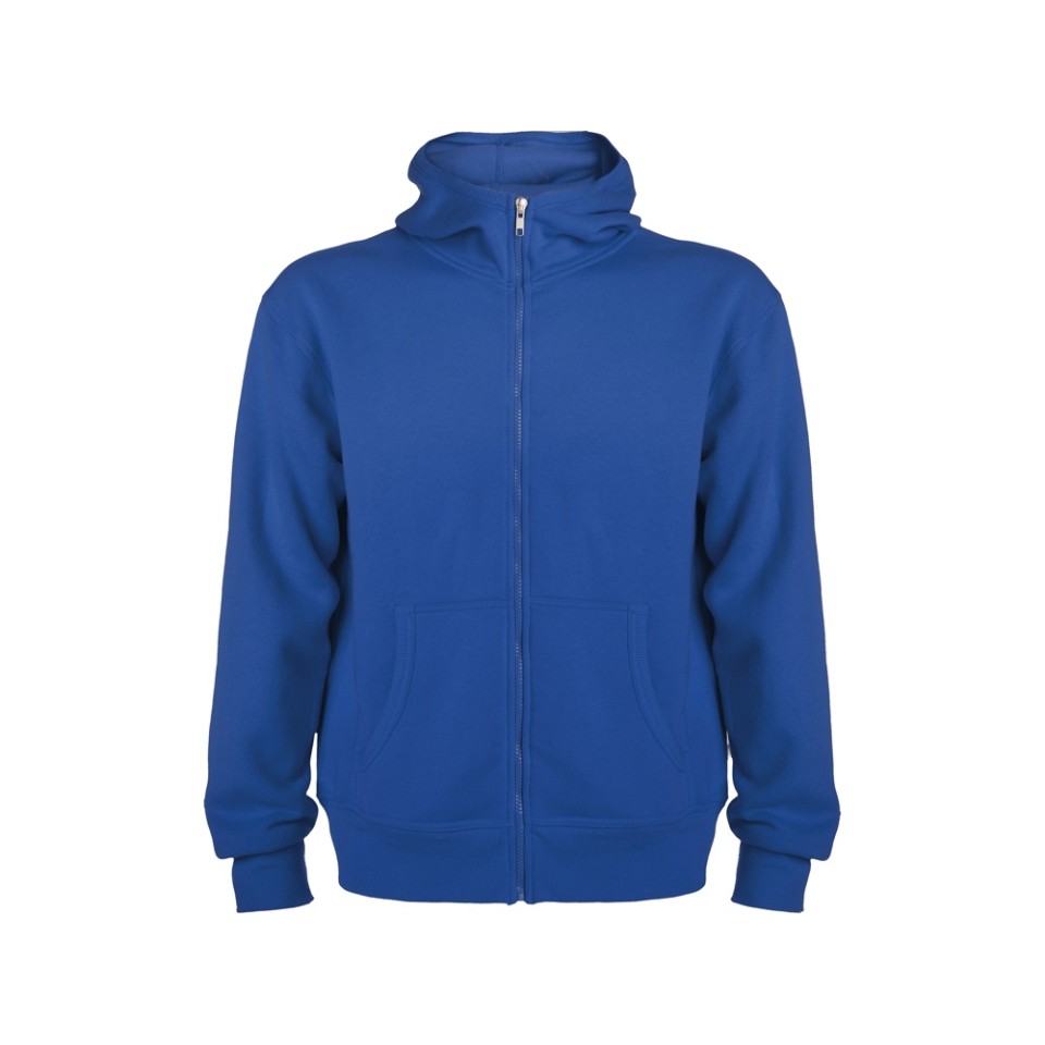 Толстовка на молнии "Montblanc" унисекс, королевский синий