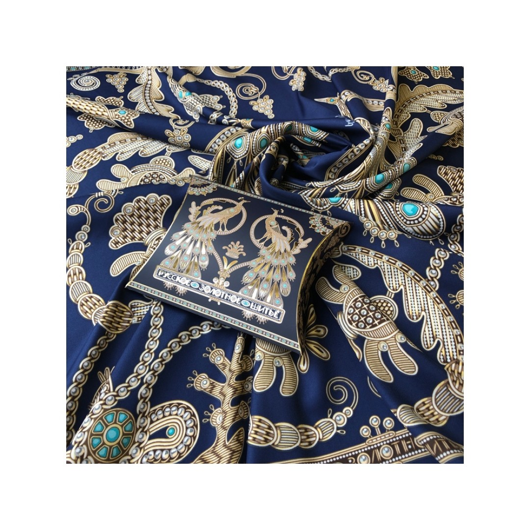 Платок "Русское золотное шитьё"