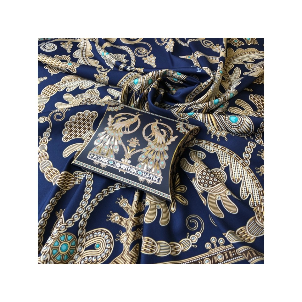 Платок "Русское золотное шитьё"