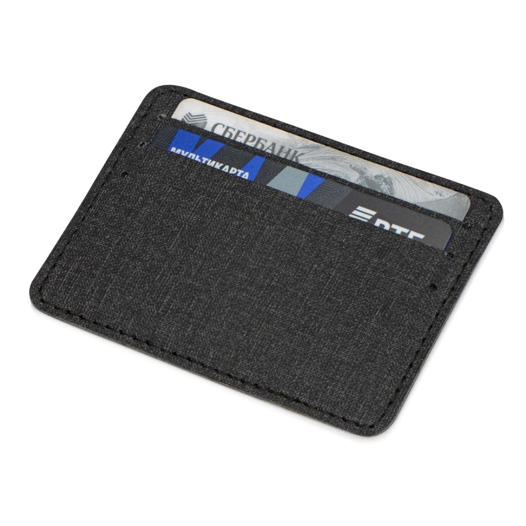 Чехол для карточек «Consul», темно-серый