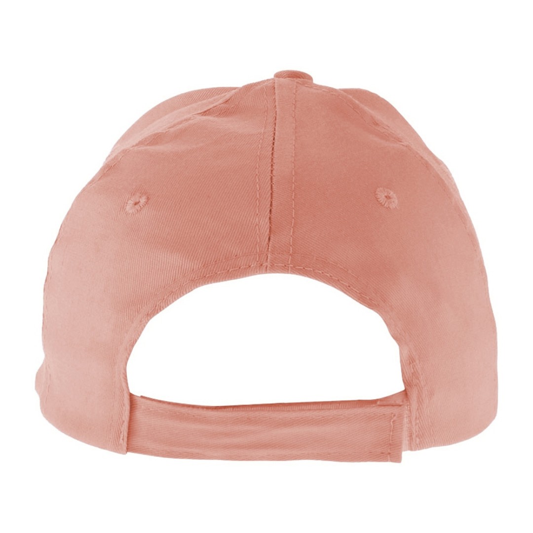 Бейсболка "Memphis" 5-ти панельная 165 гр, лососевый