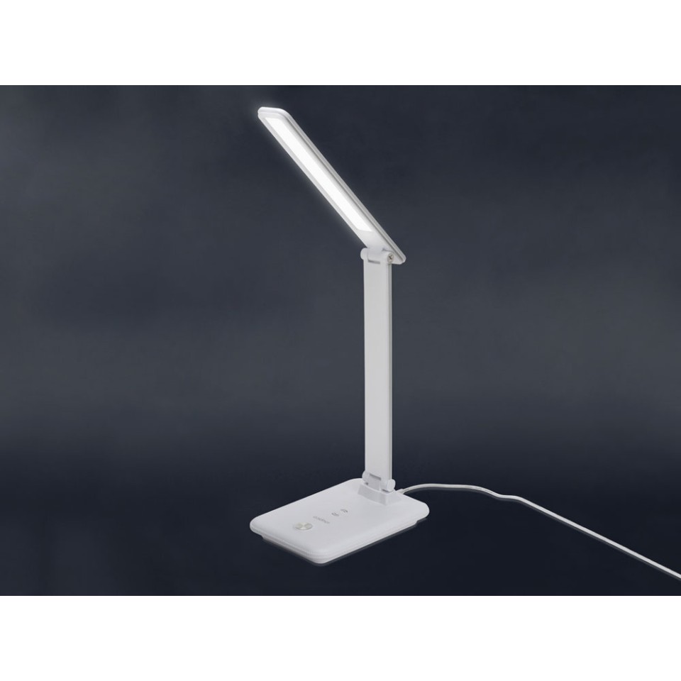 Настольная лампа Rombica LED FAROS, белый (квадратное основание) (Р)