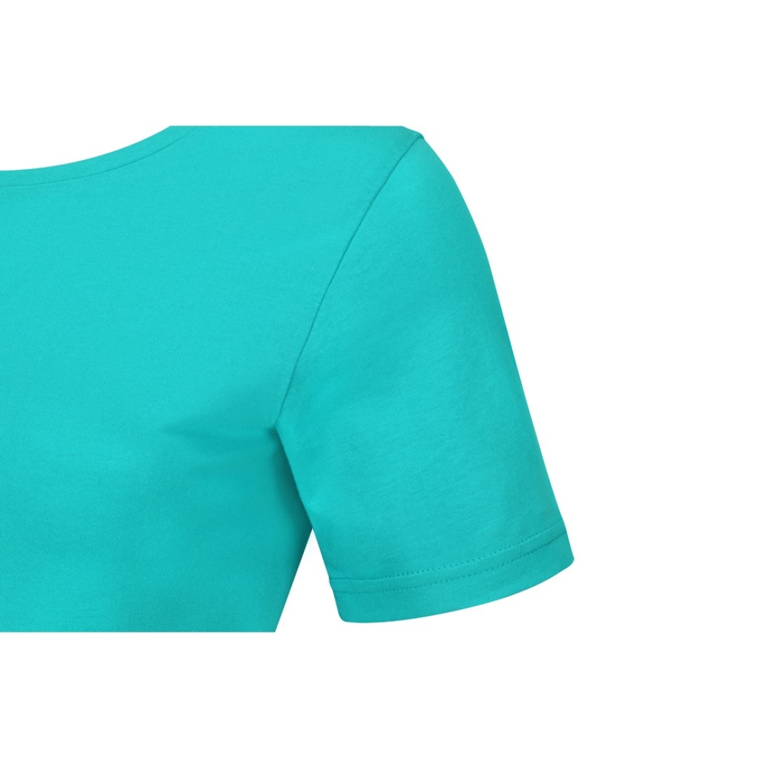 Футболка "Heavy Super Club" женская, бирюзовый