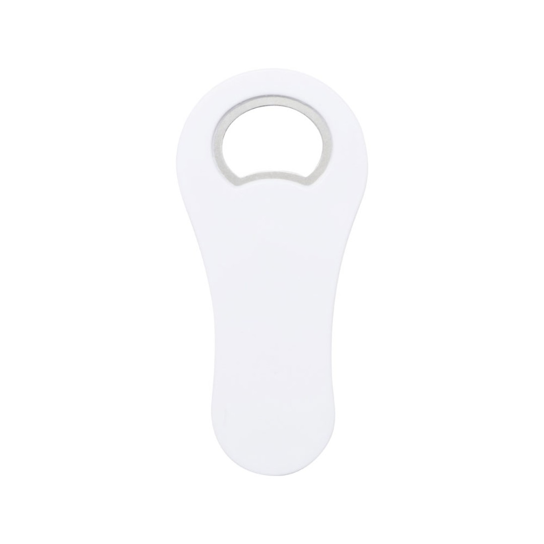 Открывашка для бутылок, с магнитом, белый