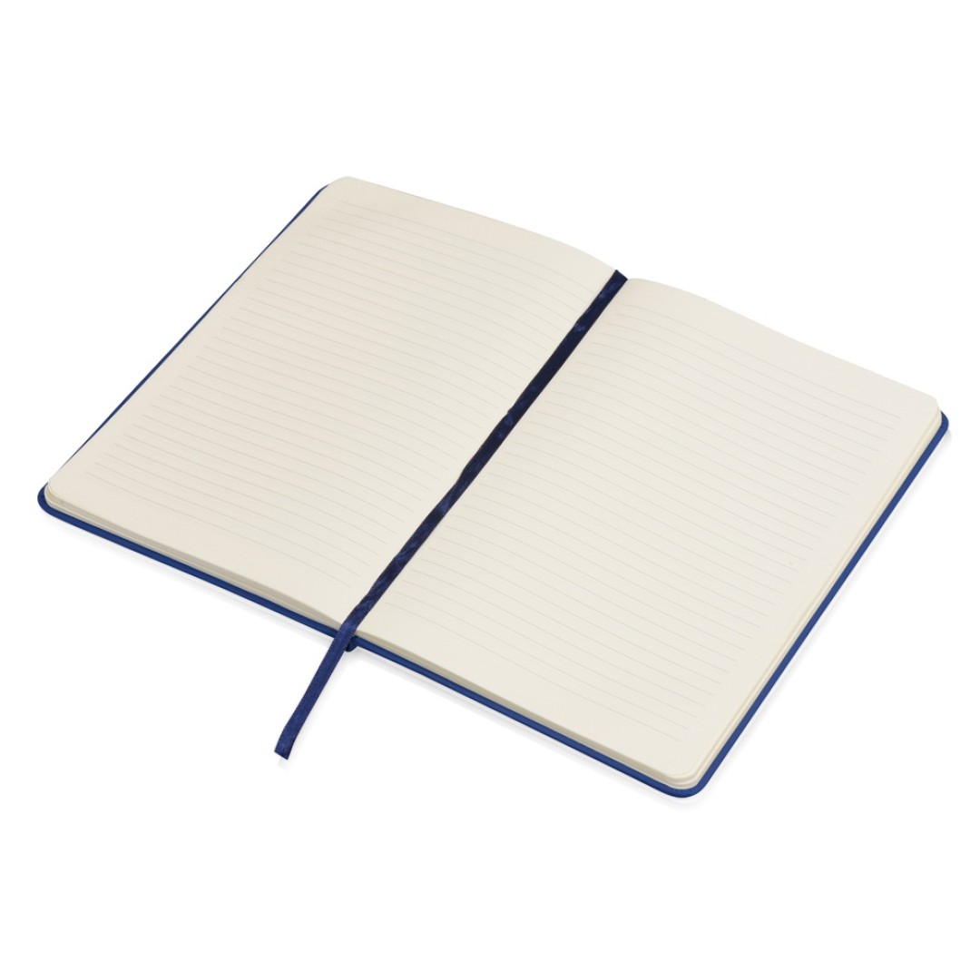 Блокнот А5 "Magnet" 14,3*21 с магнитным держателем для ручки, синий (Р)