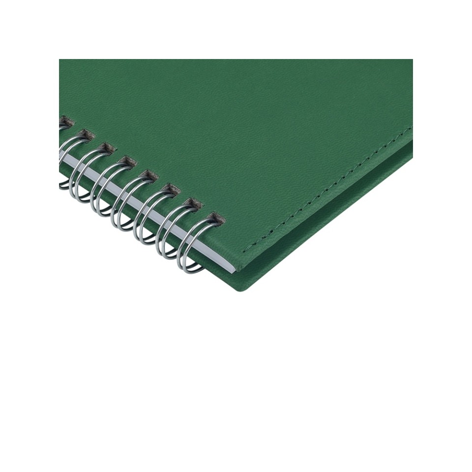 Планинг датированный «Velvet» 2026, зеленый