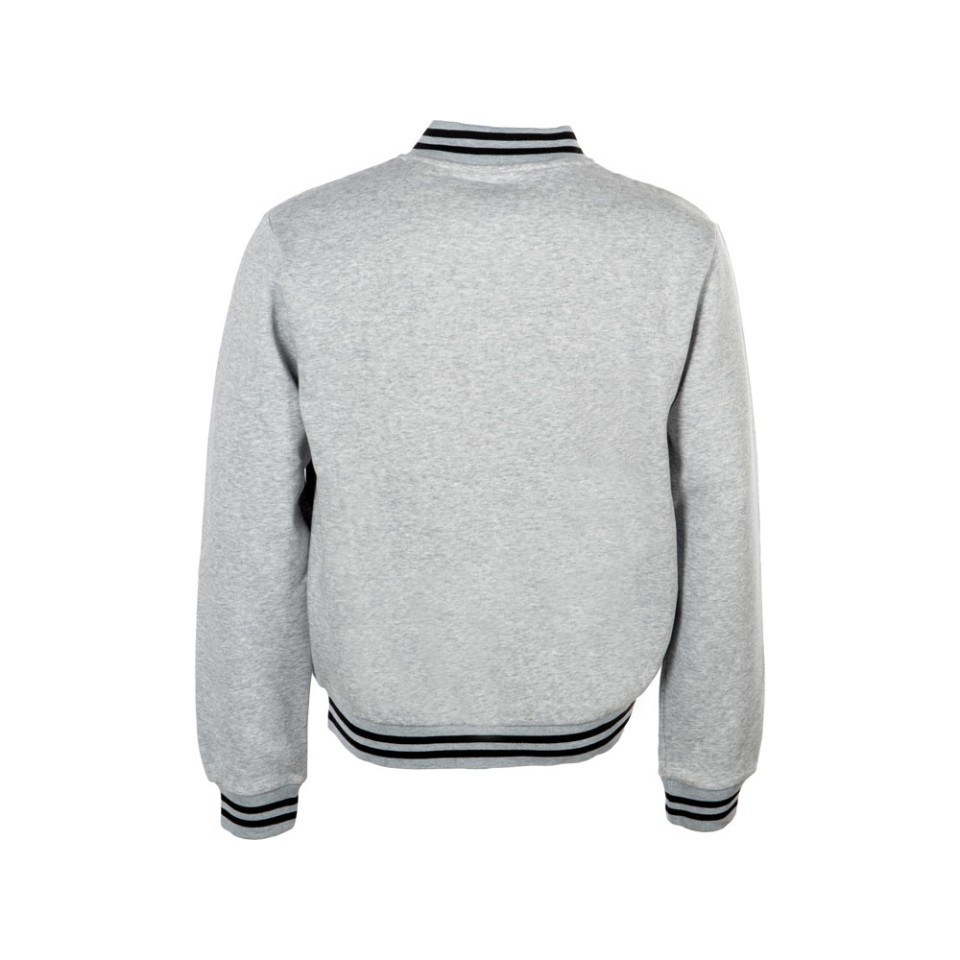 Бомбер «Oxford», серый меланж, унисекс