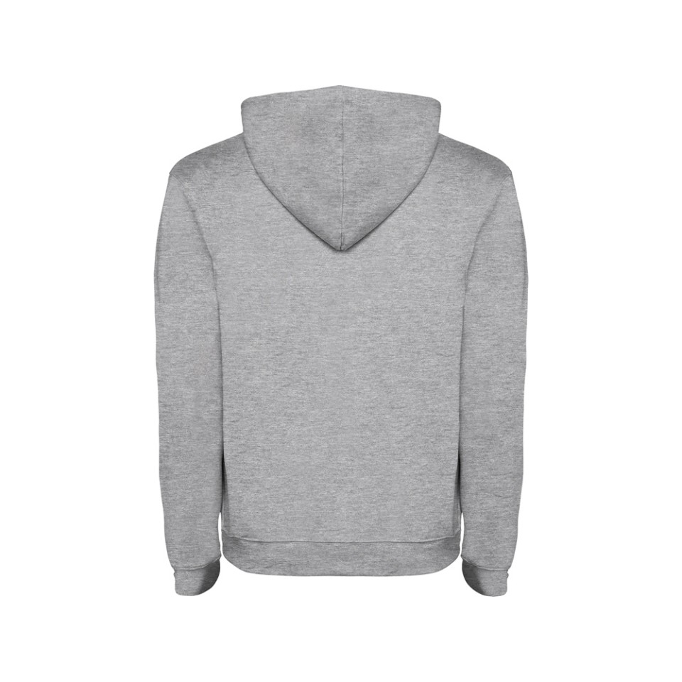 Толстовка с капюшоном "Urban" детская, серый меланж/черный