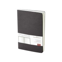 Ежедневник А5 недатированный «Megapolis Velvet Flex», серый