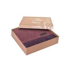 Плед MARZOTTO AREQUIPA 1003, бордовый