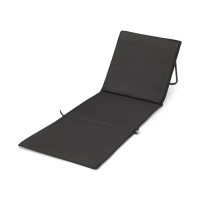 Пляжный шезлонг Serene - сплошной черный