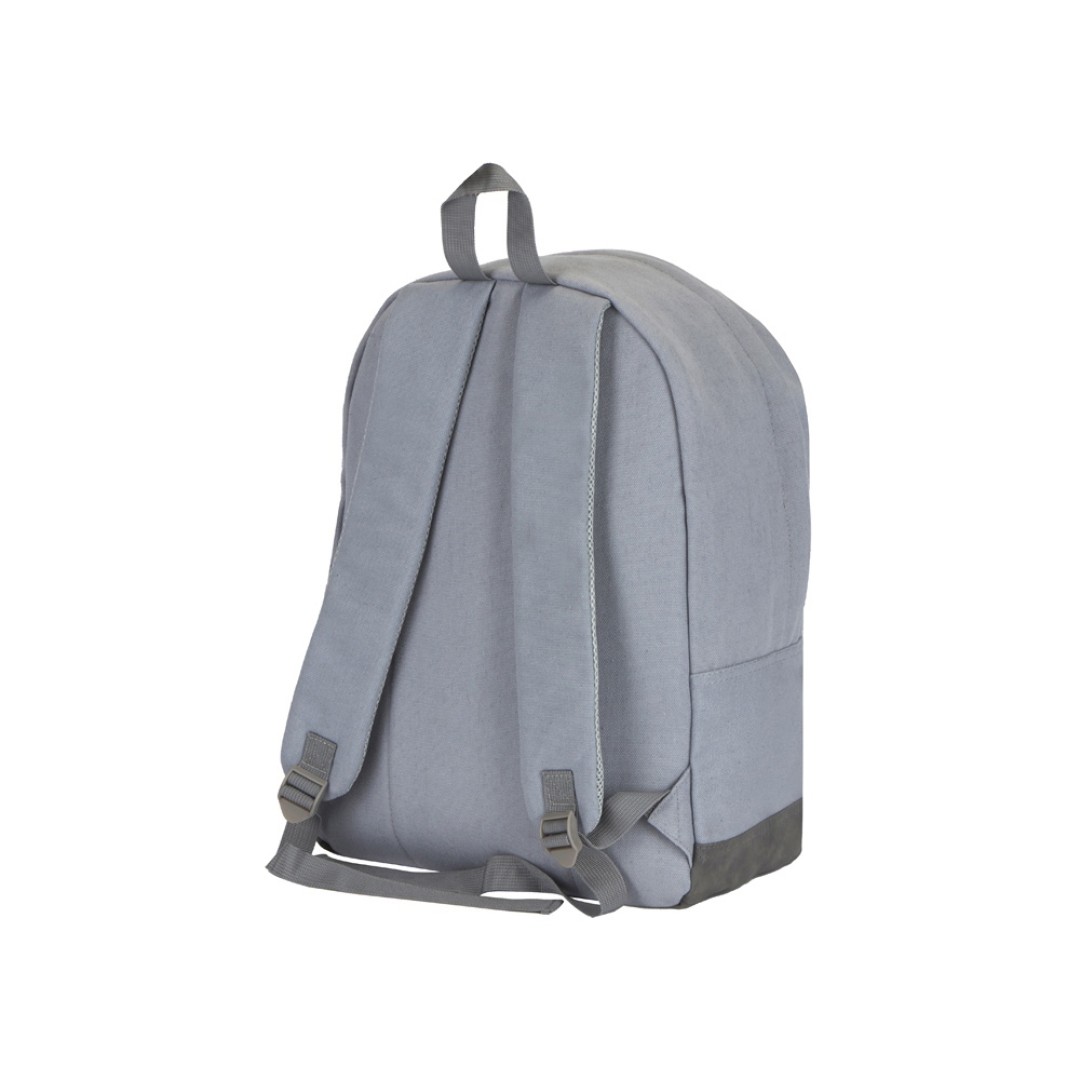 Рюкзак Shammy с эко-замшей для ноутбука 15", серый