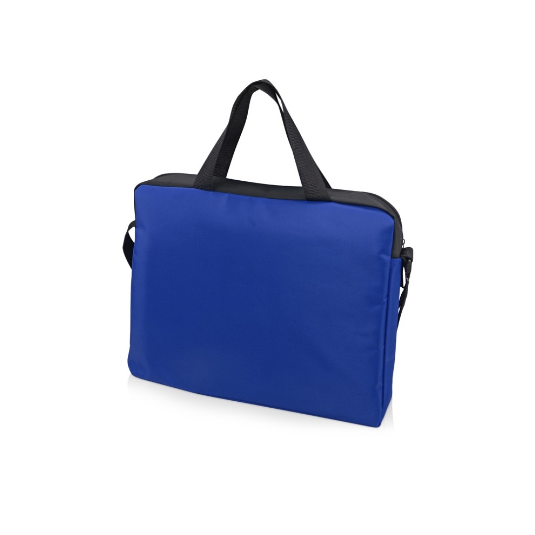Конференц сумка для документов "Congress", синий/черный