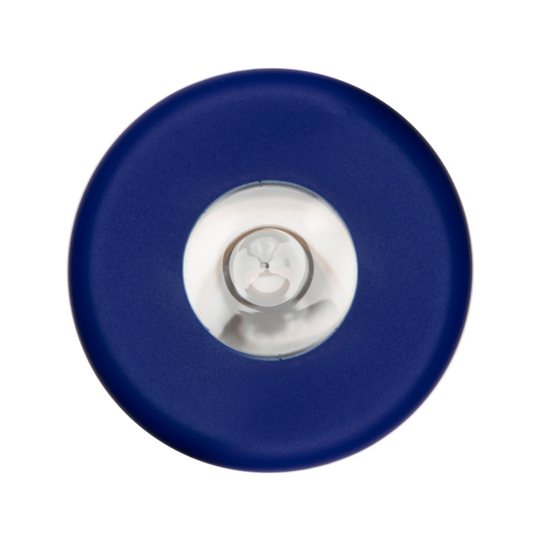 Бутылка для воды стеклянная "Refine", в чехле, 550 мл, темно-синий