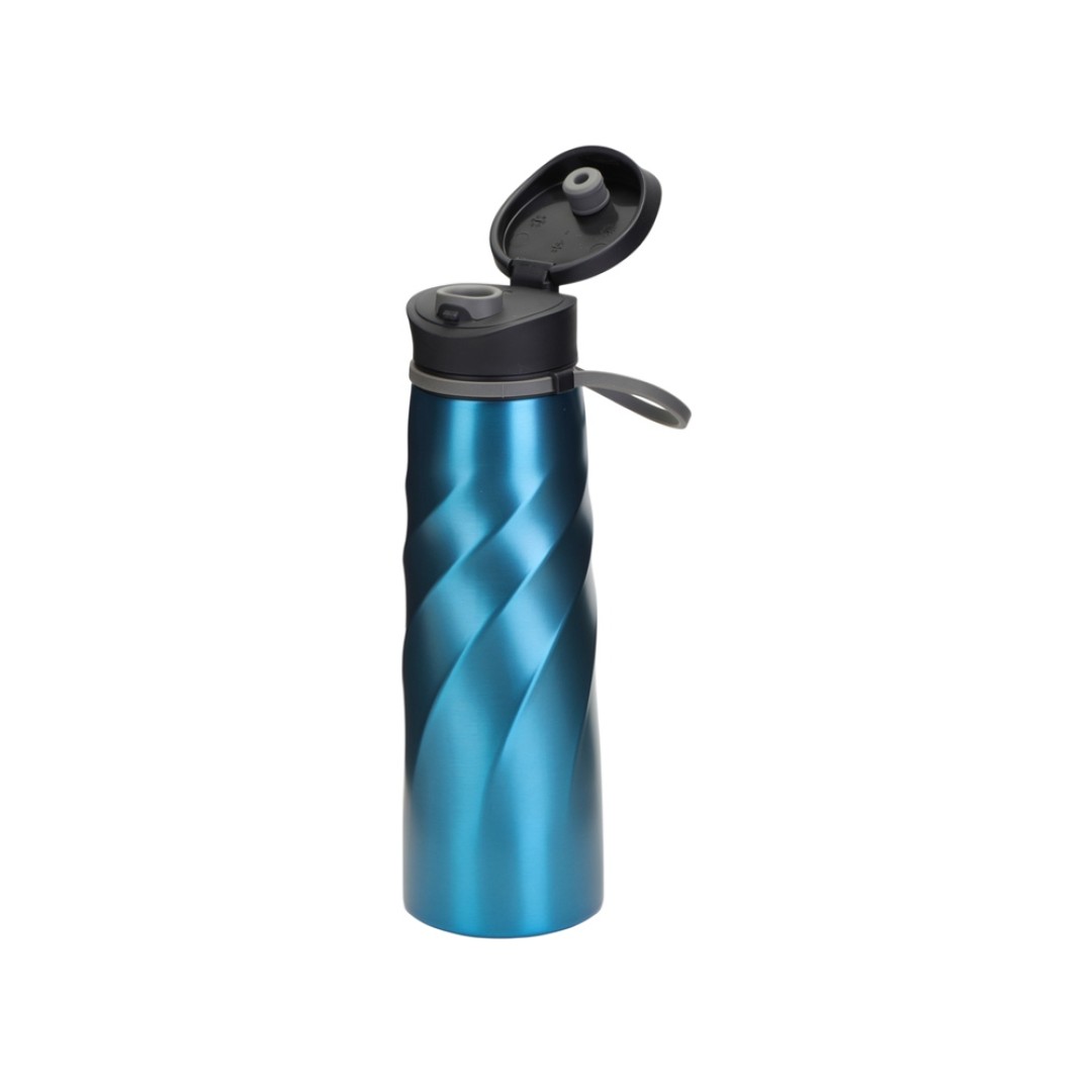 Бутылка для воды «Athletica», 1000 мл, нержавеющая сталь, синий