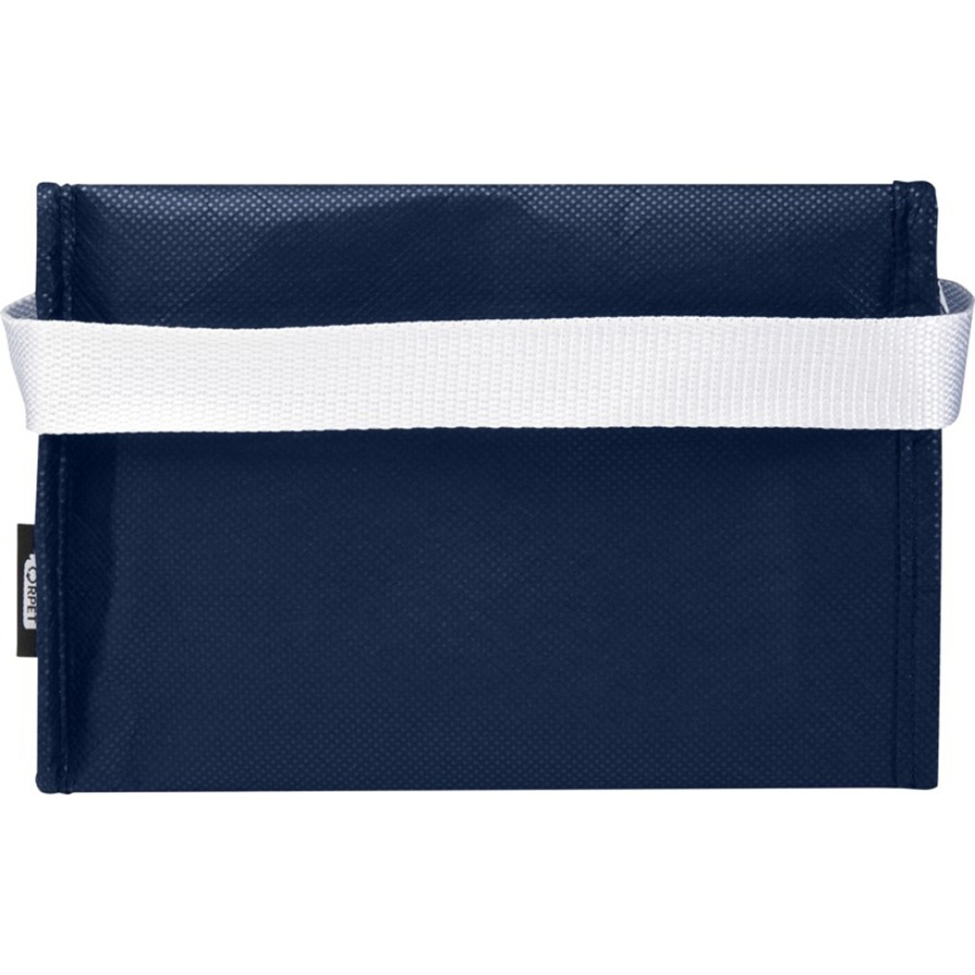 Spectrum нетканая сумка-холодильник, 4 л, на 6 банок, из переработанных материалов, синий navy