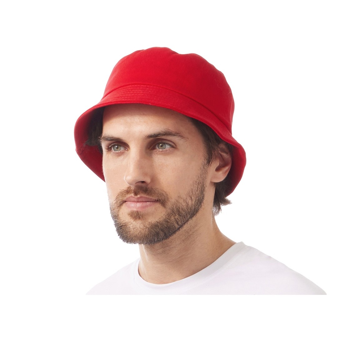 Панама «Manila», унисекс, красный