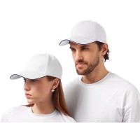 Бейсболка «Cancun», белый/темно-синий