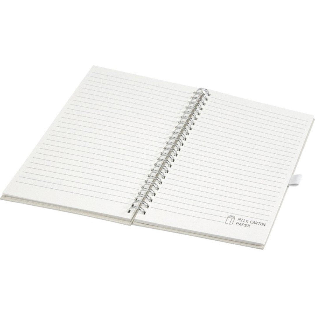 Dairy Dream, блокнот на спирали формата A5 для заметок, белый