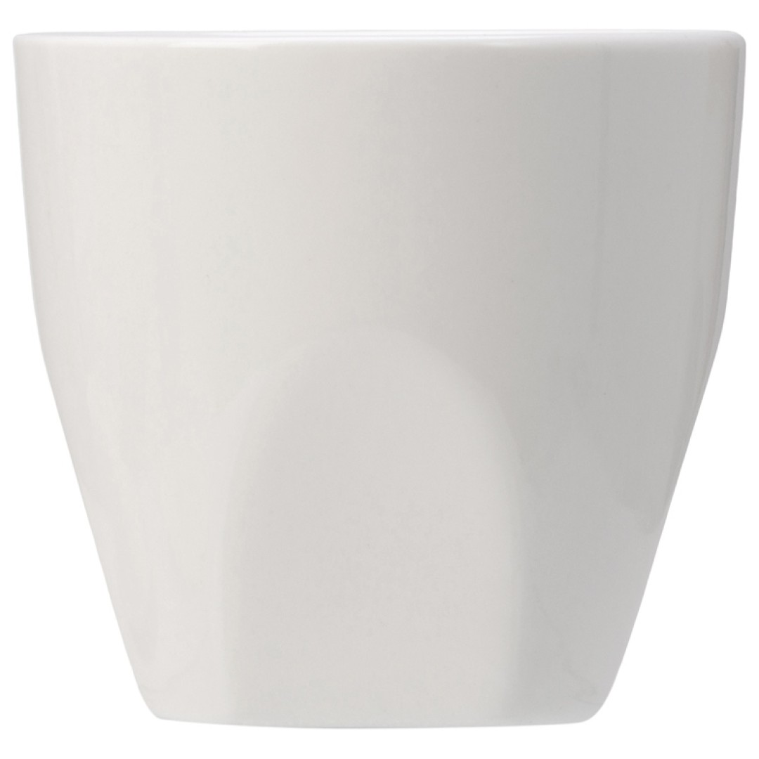 Кофейная пара с бамбуковым блюдцем "Mandy", белый