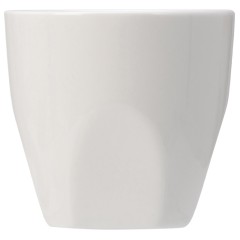 Кофейная пара с бамбуковым блюдцем "Mandy", белый