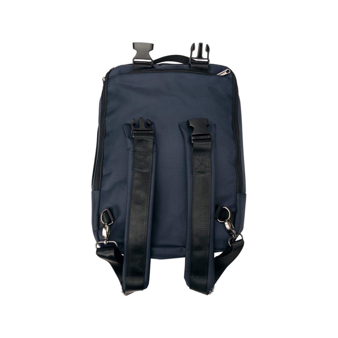 Рюкзак-трансформер «Duty» для ноутбука, темно-синий (без шильда)