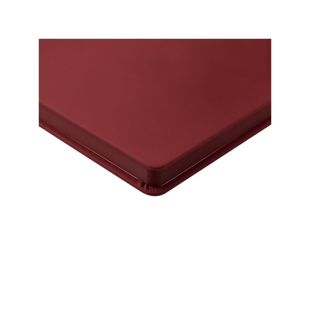 Ежедневник А5 "Megapolis Color" soft-touch, бордовый