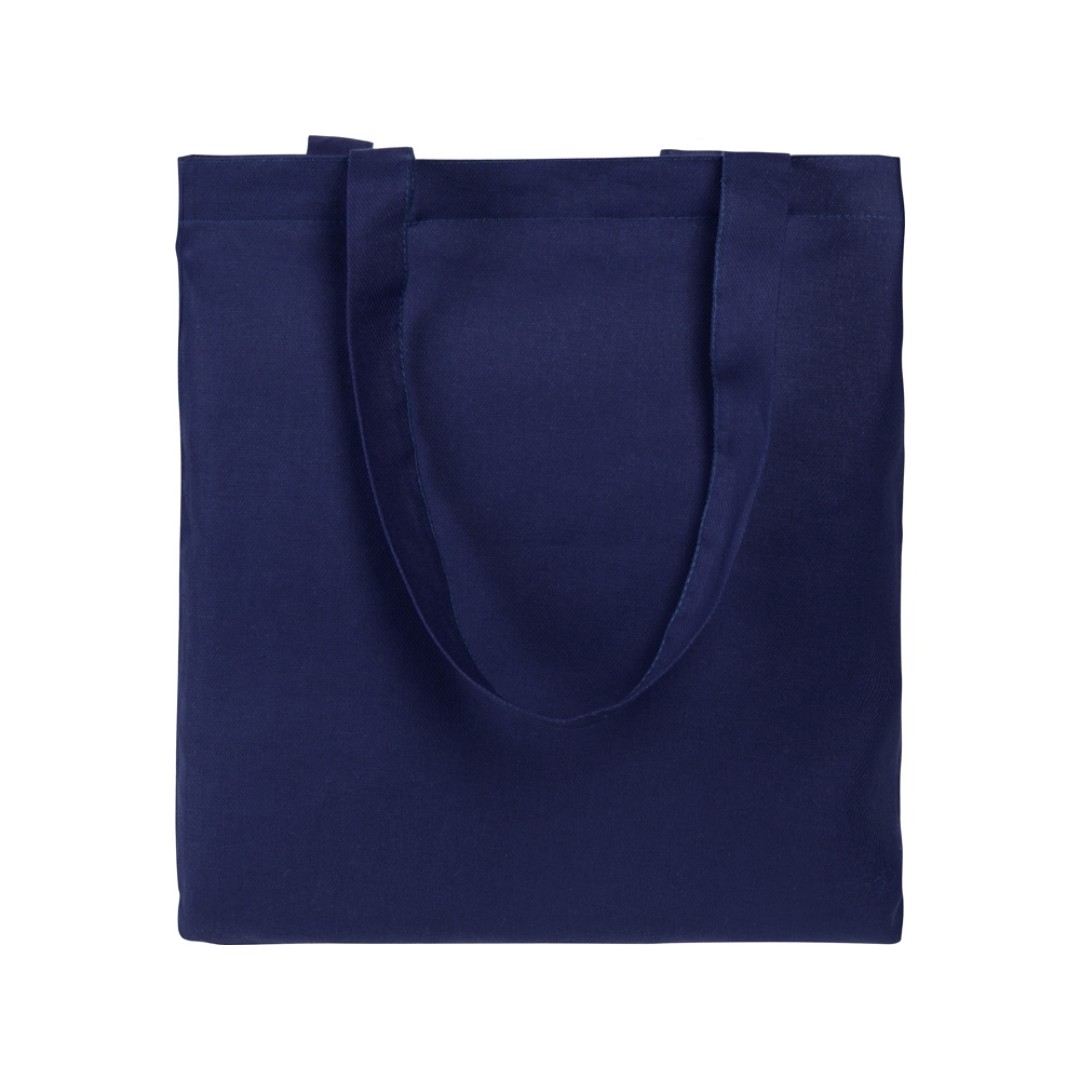 Сумка "Element" из хлопка для покупок, 180 г, темно-синий