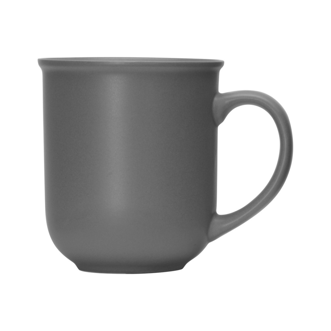 Матовая кружка Susan 380мл в цвете с двух сторон, серый