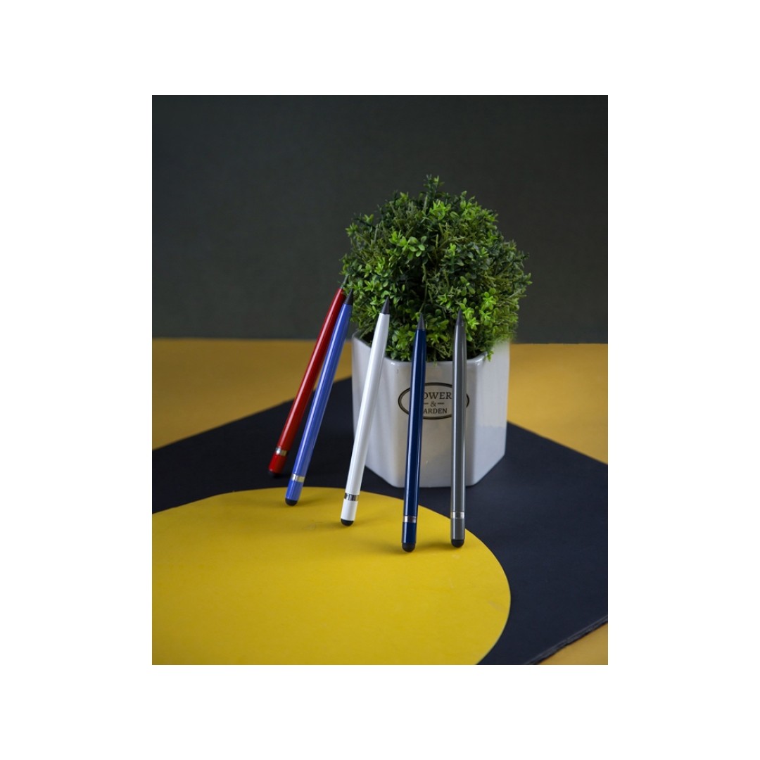 Вечный карандаш "Eternal" со стилусом и ластиком, синий