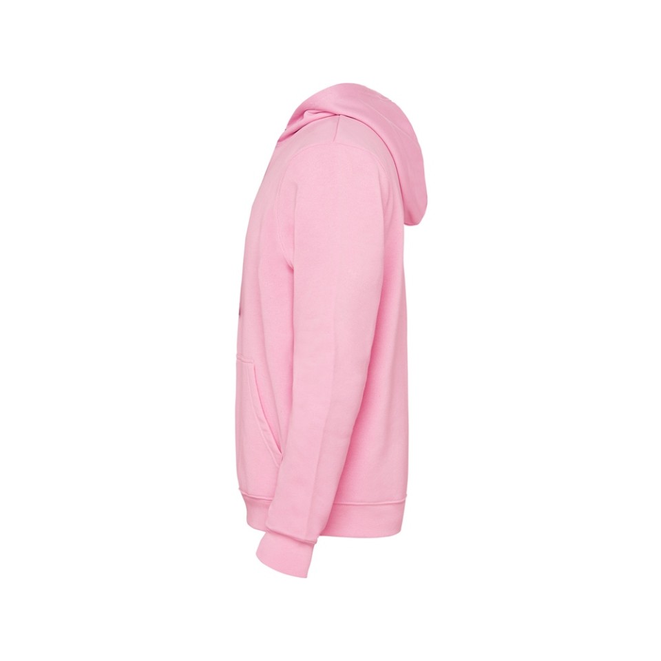 Толстовка с капюшоном "Urban" детская, светло-розовый/серый меланж