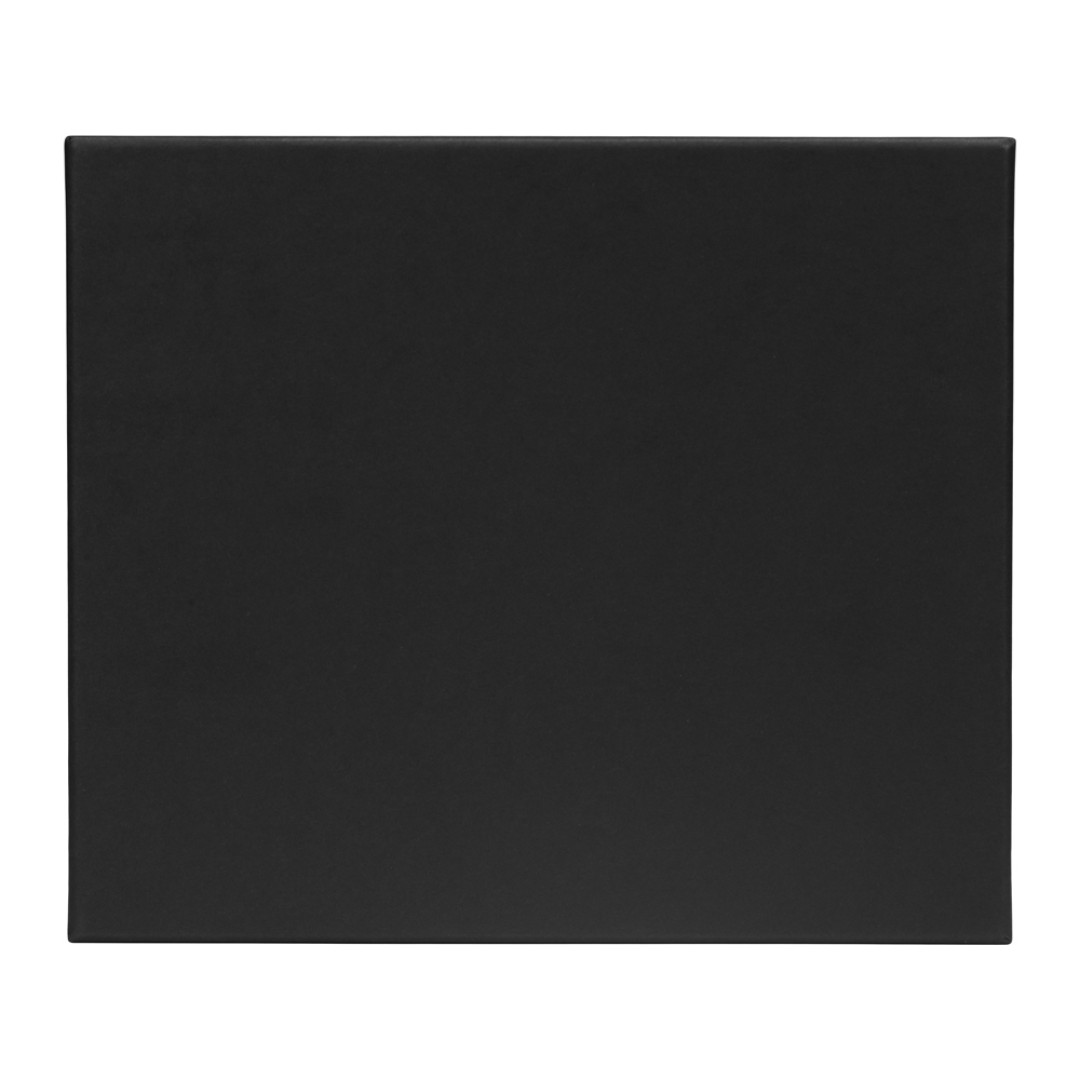 Подарочная коробка с эфалином Obsidian L 243 х 203 х 63, черный