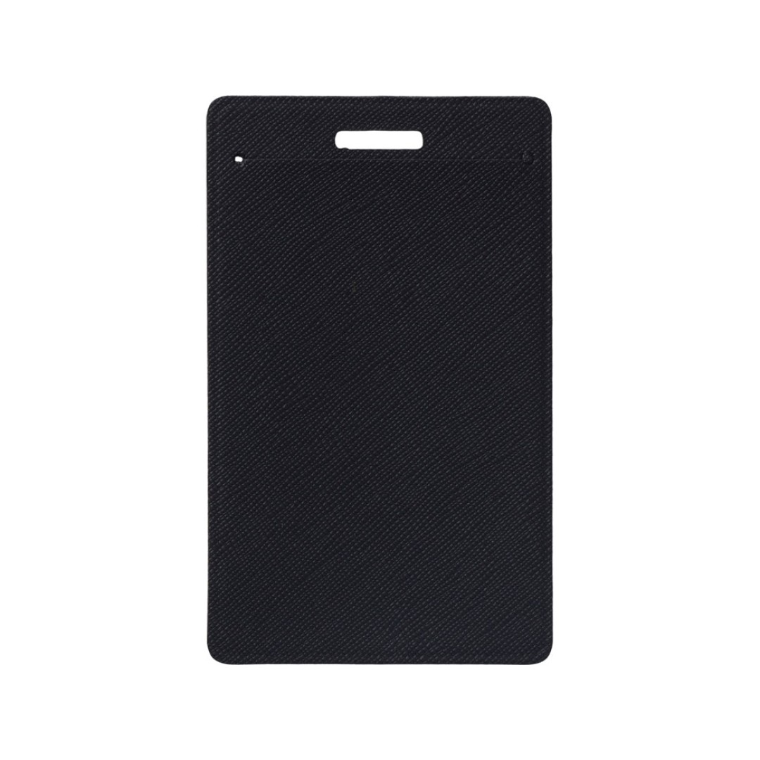 Бейдж с рулеткой-карабин "Favor", черный