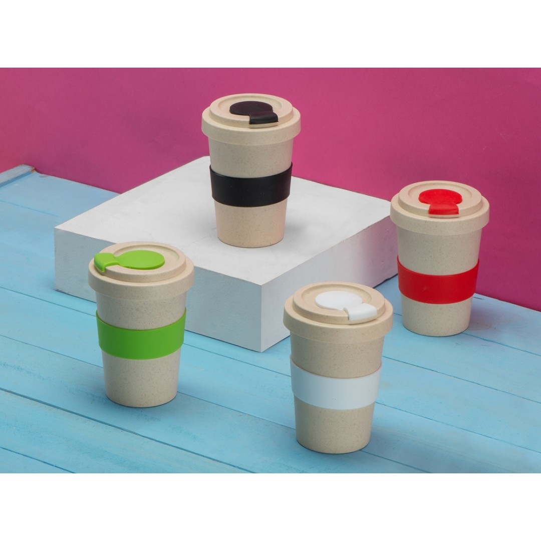 Стакан из пшеничного волокна «Flava», белый