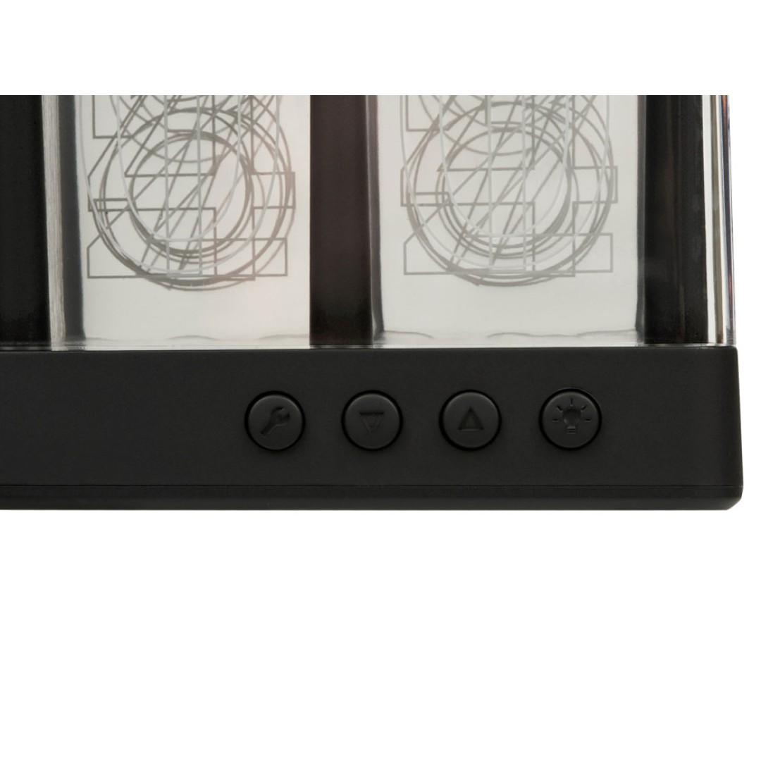 Часы с беспроводной зарядкой "Cyber", 10 Вт (Р)