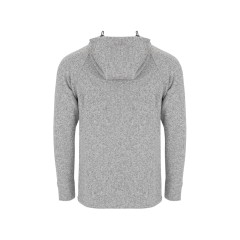 Толстовка на молнии "Everest", меланжевый белый