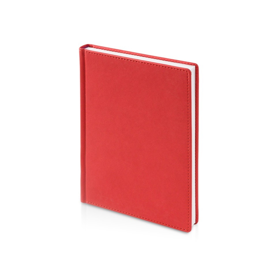 Ежедневник А5 датированный «Velvet» 2026, красный