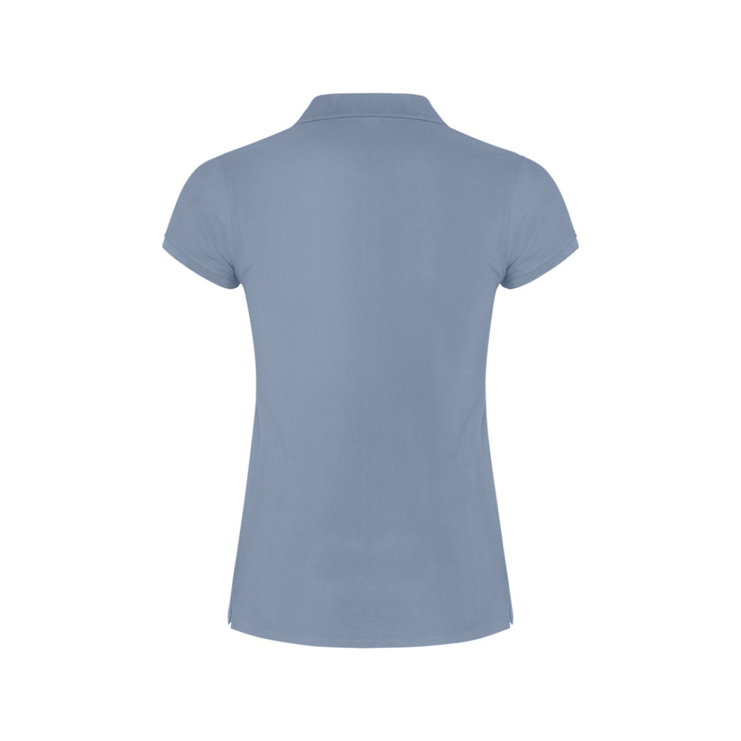 Рубашка-поло "Star" женская, спокойный синий