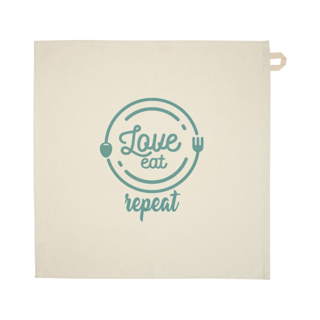 Alora кухонное полотенце из переработанного хлопка плотностью 200 г/м2 - бежевый овсяный