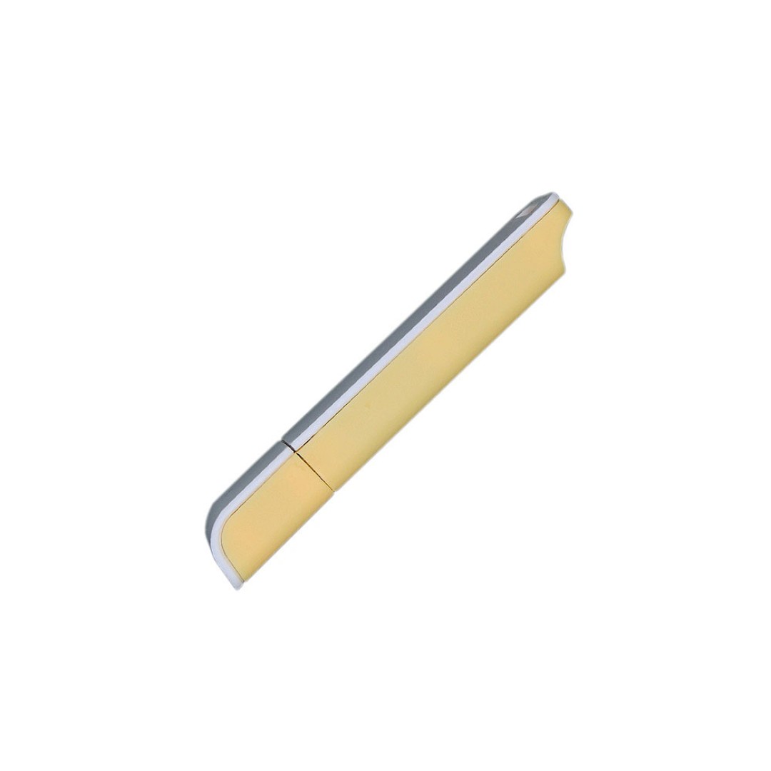 Флешка 3.0 прямоугольной формы, оригинальный дизайн, двухцветный корпус, 64 Гб, желтый/белый