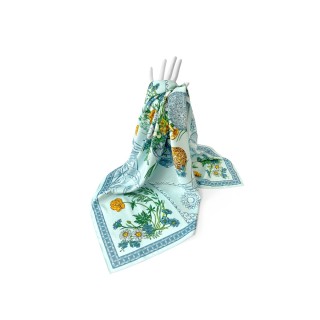 Платок «Мелодия хрусталя», голубой