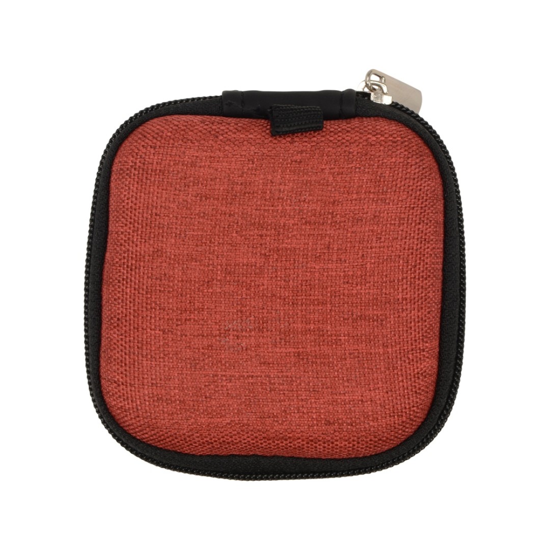 Набор с наушниками и зарядным кабелем 3-в-1 "In motion", красный