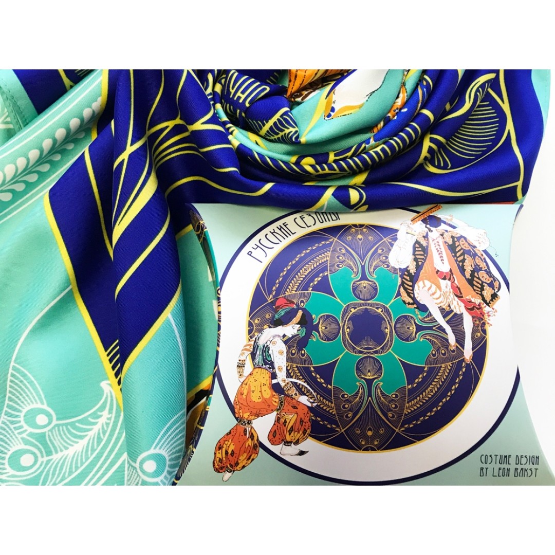 Платок "Русские сезоны. Леон Бакст"